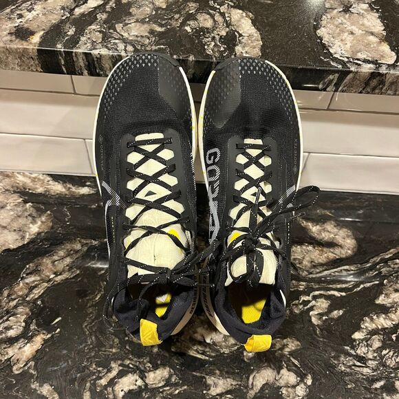 Nike React Pegasus Trail 4 Gore-Tex Black Vivid Sulfur Shoes Sz 9.5 DJ7926-005 main image 7